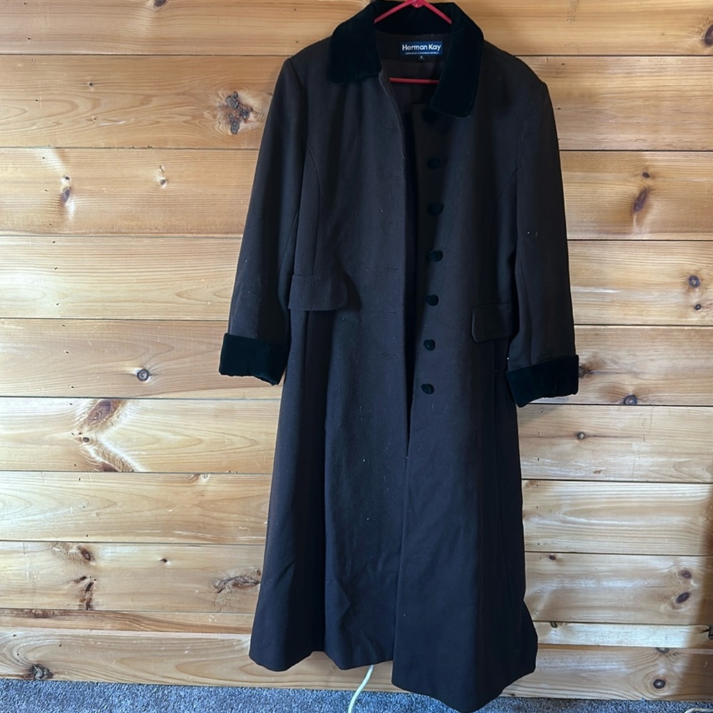 Herman Kay Wool Coat